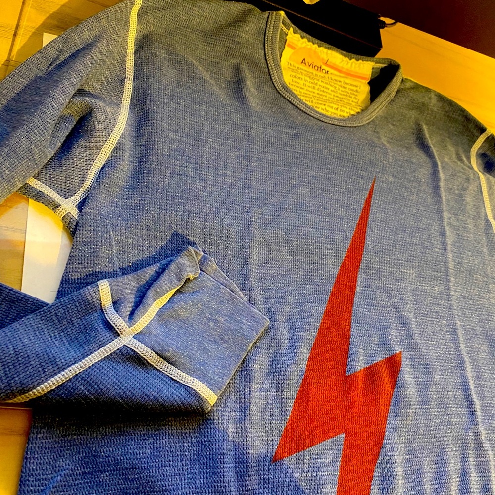 Aviator Nation thermal long-sleeve T-shirt